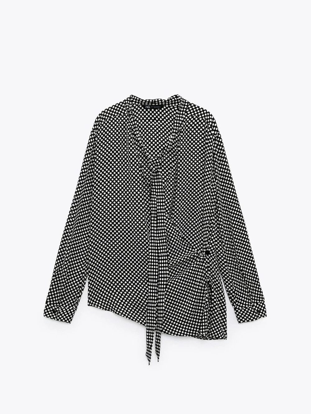 Zara Studio Limited Edition  Polka Dot Blouse - Picture 4 of 7